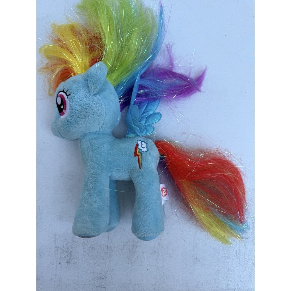 Ty My Little Pony RAINBOW DASH 7" plush 2015 Hasbro P16